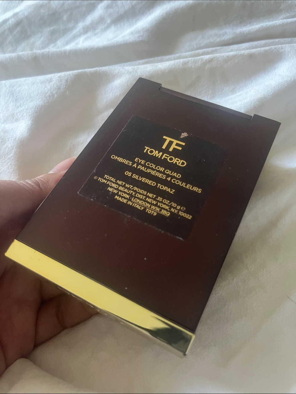 Tom Ford Silvered Topaz Eyeshadow Palette *discontinued* .35 oz - Picture 2 of 3